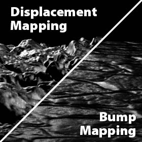 bump map vs displacement map